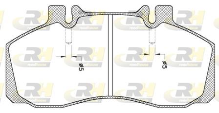 set placute frana,frana disc - ROADHOUSE