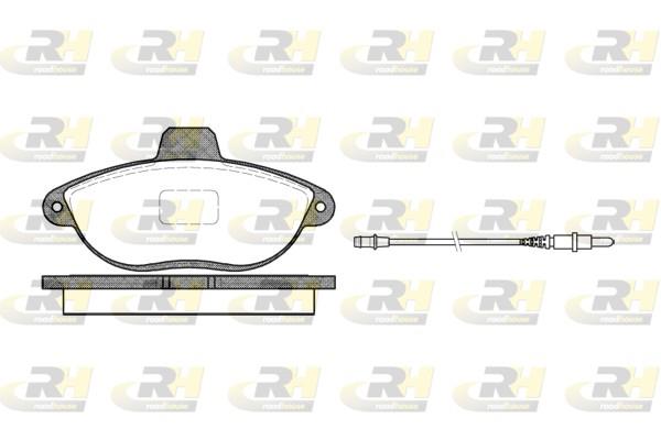 set placute frana,frana disc - ROADHOUSE