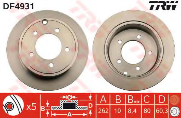 Placute de frana - BREMBO