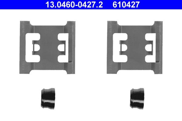 Set accesorii, placute frana - ATE