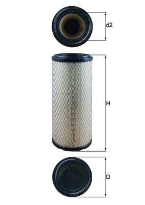 Filtru aer - KNECHT