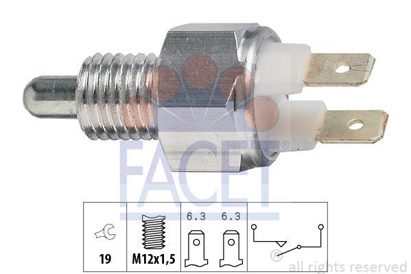 Comutator, lampa marsalier - FACET