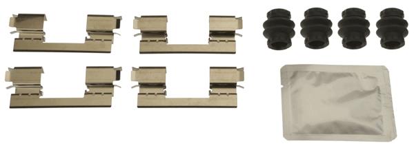Set accesorii, placute frana - TRW