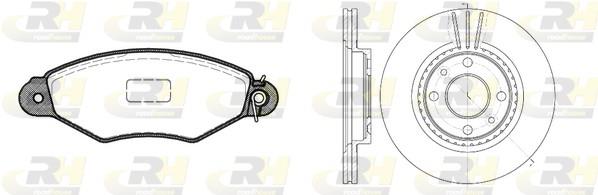 Set frana, frana disc - ROADHOUSE