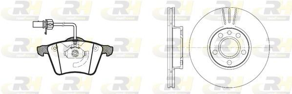 Set frana, frana disc - ROADHOUSE