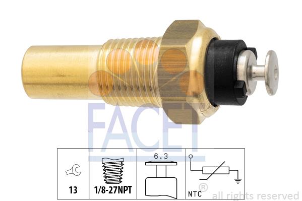 senzor,temperatura lichid de racire; senzor,temperatura lichid de racire; senzor,temperatura lichid de racire - FACET