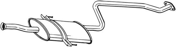 Toba esapamet intermediara - BOSAL