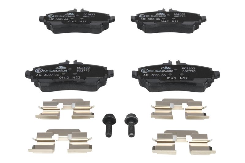 set placute frana,frana disc - ATE