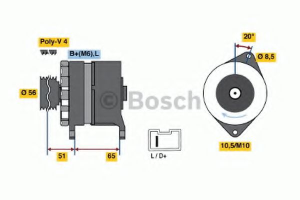 Starter - BOSCH