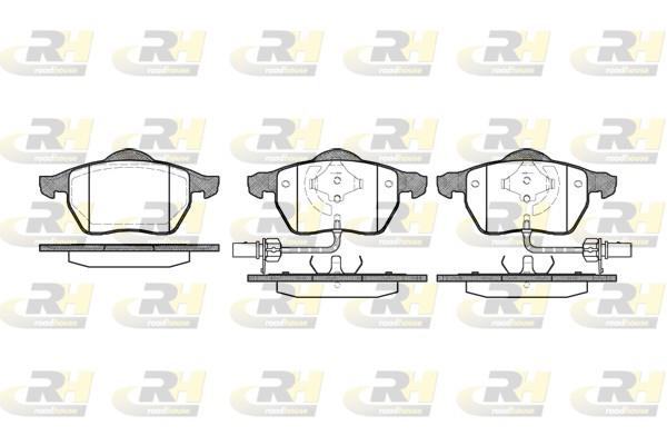 set placute frana,frana disc - ROADHOUSE
