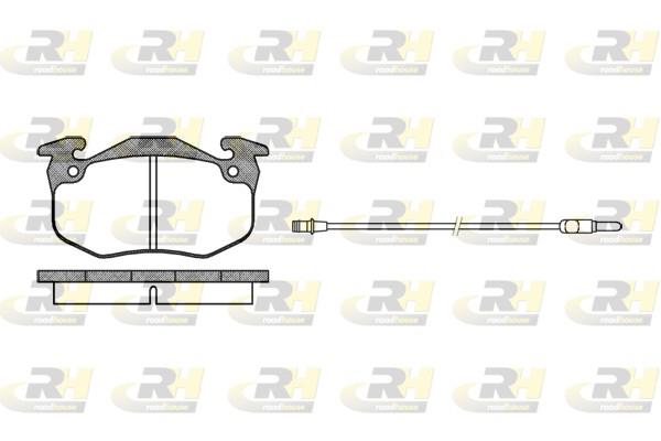 set placute frana,frana disc - ROADHOUSE