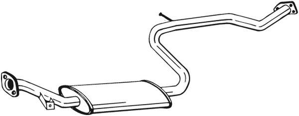 Toba esapamet intermediara - BOSAL
