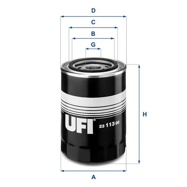 Filtru ulei - UFI