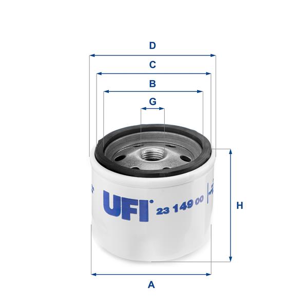 Filtru ulei - UFI
