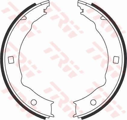 Set saboti frana, frana de mana - TRW