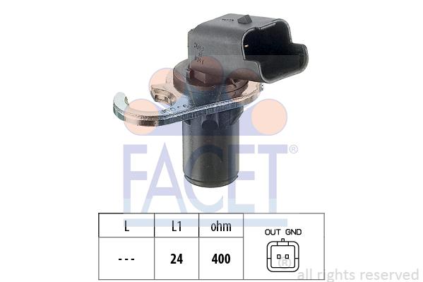 Senzor impulsuri, arbore cotit; senzor impulsuri,volanta - FACET