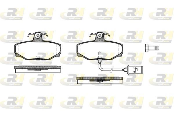 set placute frana,frana disc - ROADHOUSE