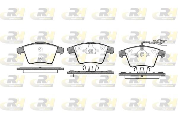 set placute frana,frana disc - ROADHOUSE