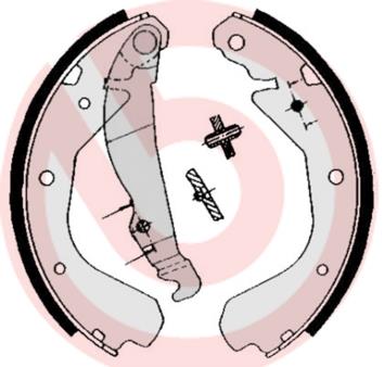 Set saboti frana - BREMBO