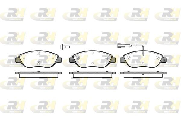set placute frana,frana disc - ROADHOUSE