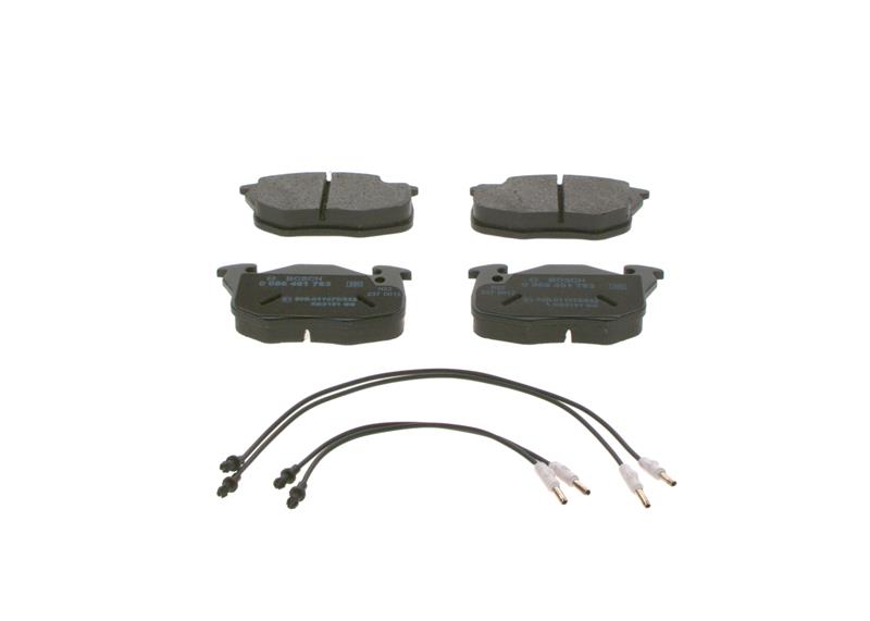 set placute frana,frana disc - BOSCH