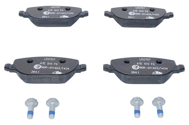 set placute frana,frana disc - ATE