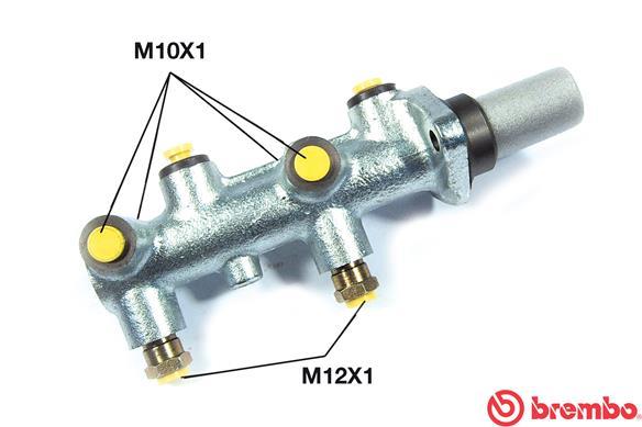 Pompa centrala, frana - BREMBO