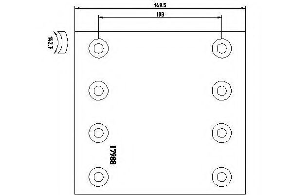 Baza indicatorului frontal - HS