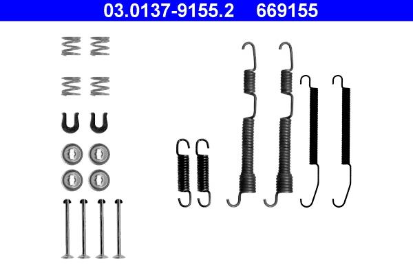 Set accesorii, sabot de frana - ATE