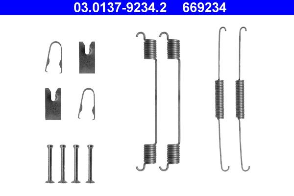 Set accesorii, sabot de frana - ATE