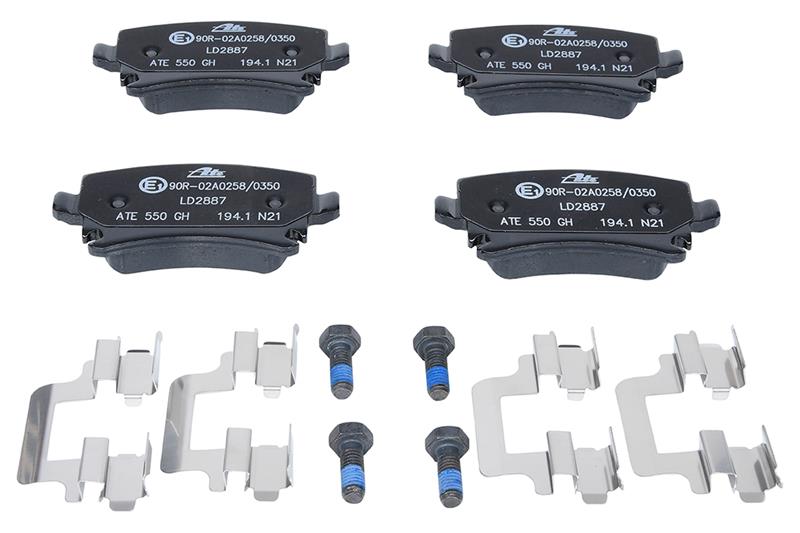 set placute frana,frana disc - ATE