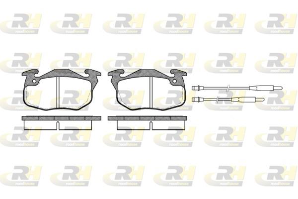 set placute frana,frana disc - ROADHOUSE