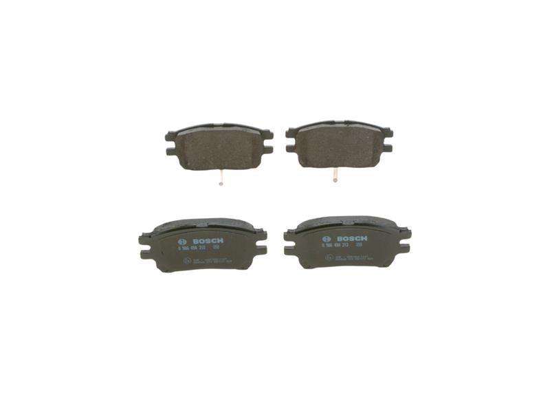 set placute frana,frana disc - BOSCH