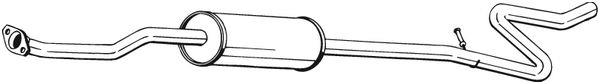 Toba esapamet intermediara - BOSAL