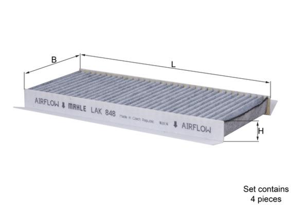 Filtru, aer habitaclu - KNECHT