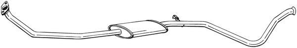 Toba esapamet intermediara - BOSAL