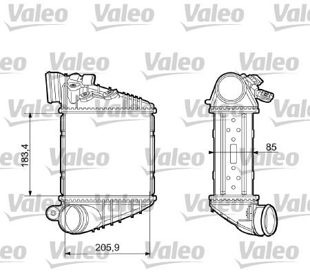 Intercooler, compresor - VALEO