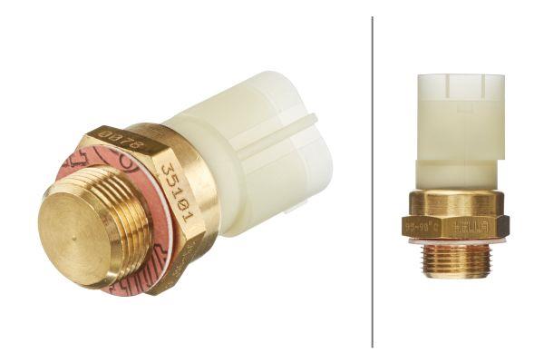 Comutator temperatura, ventilator radiator - HELLA