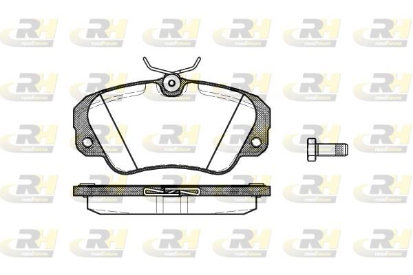 set placute frana,frana disc - ROADHOUSE