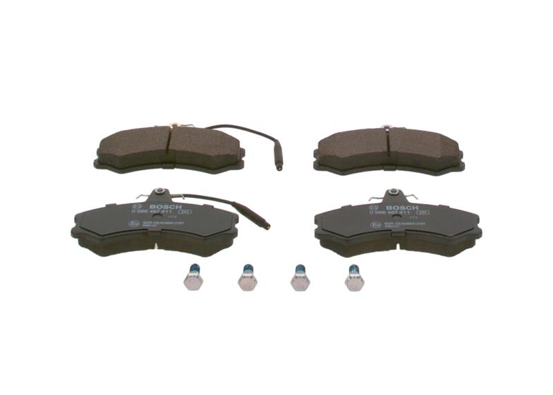 set placute frana,frana disc - BOSCH