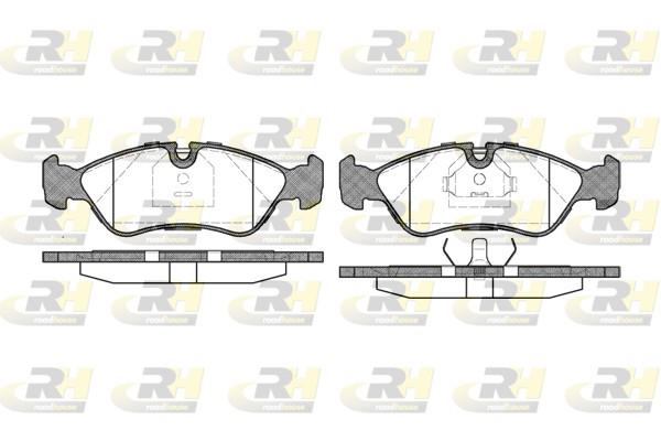 set placute frana,frana disc - ROADHOUSE
