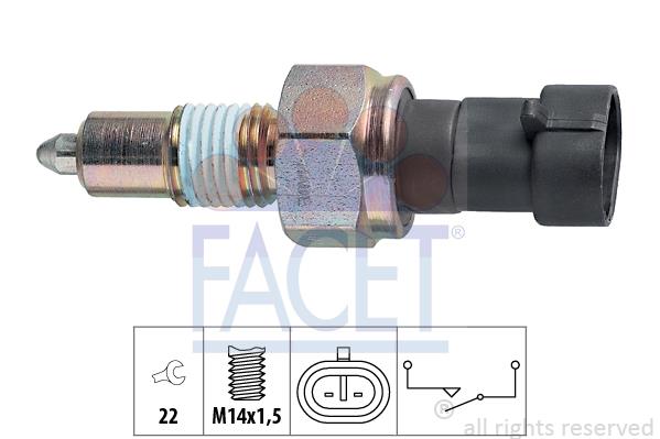 Comutator, lampa marsalier - FACET