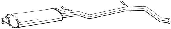 Toba esapamet intermediara - BOSAL