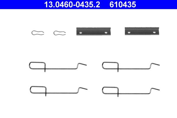 Set accesorii, placute frana - ATE