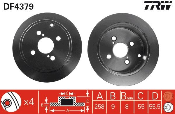 Disc frana - TRW