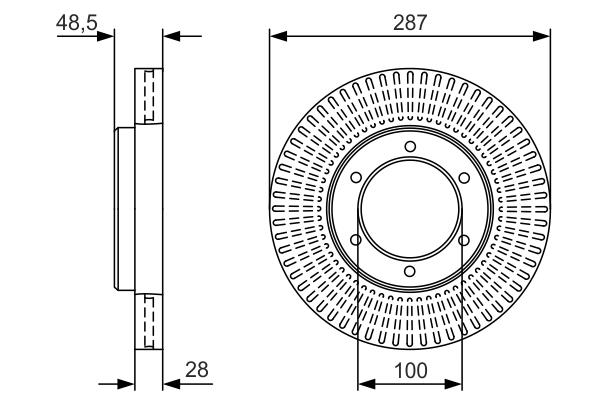 Disc frana - BOSCH