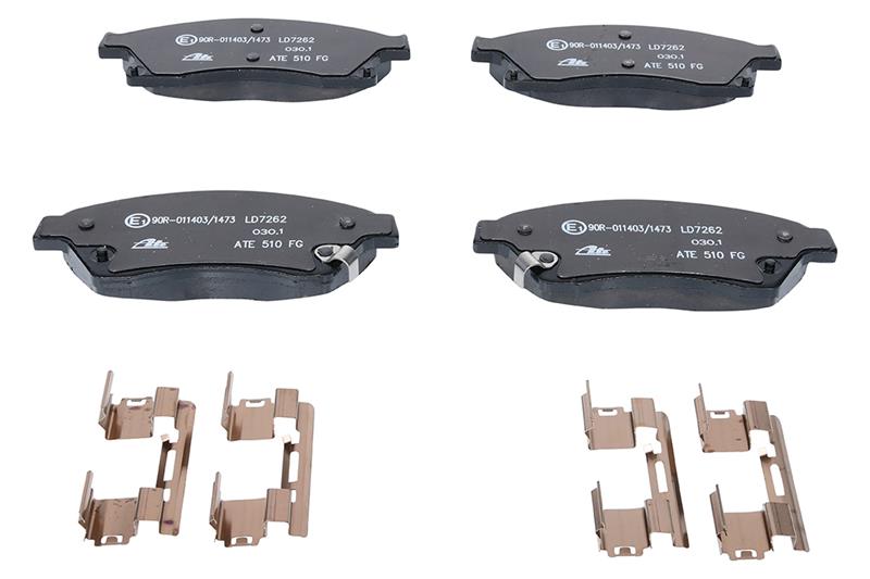 set placute frana,frana disc - ATE