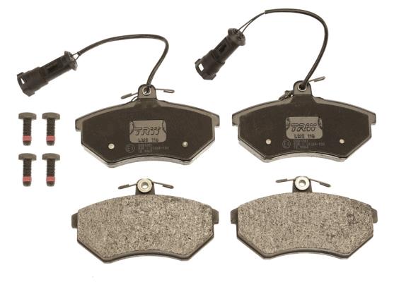 set placute frana,frana disc - TRW