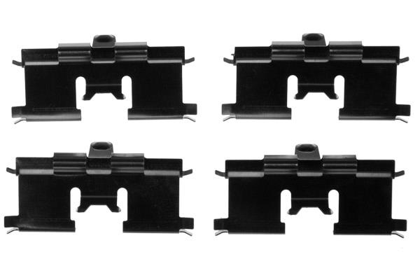 Set accesorii, placute frana - TRW