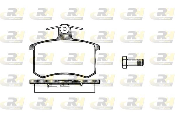 set placute frana,frana disc - ROADHOUSE